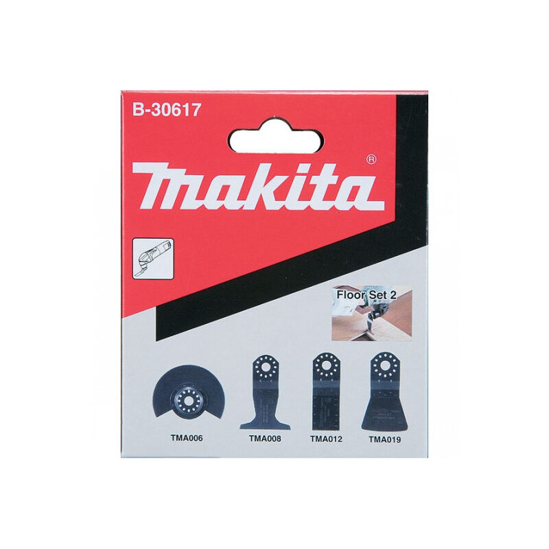 foto del prodotto makita starlock kit parquet 4 pezzi tma 045 048 051 066 b 67505