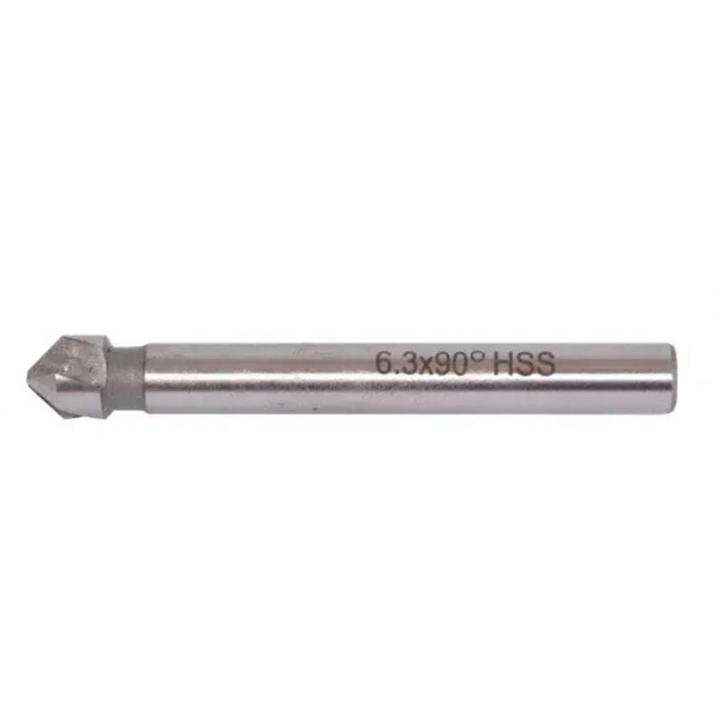 foto del prodotto makita svasatore con tagliente a 90 hss con codolo cilindrico 10 15x10 mm