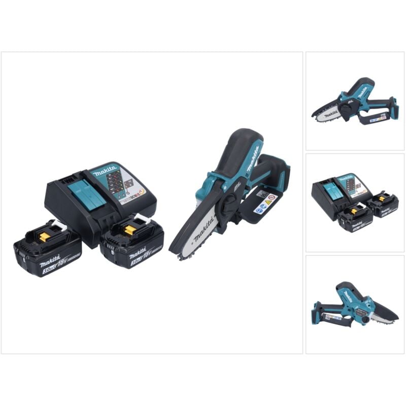 foto del prodotto makita tagliabordi a batteria duc 101 rf 18 v 10 cm brushless 2x batteria 3,0 ah kit caricabatterie