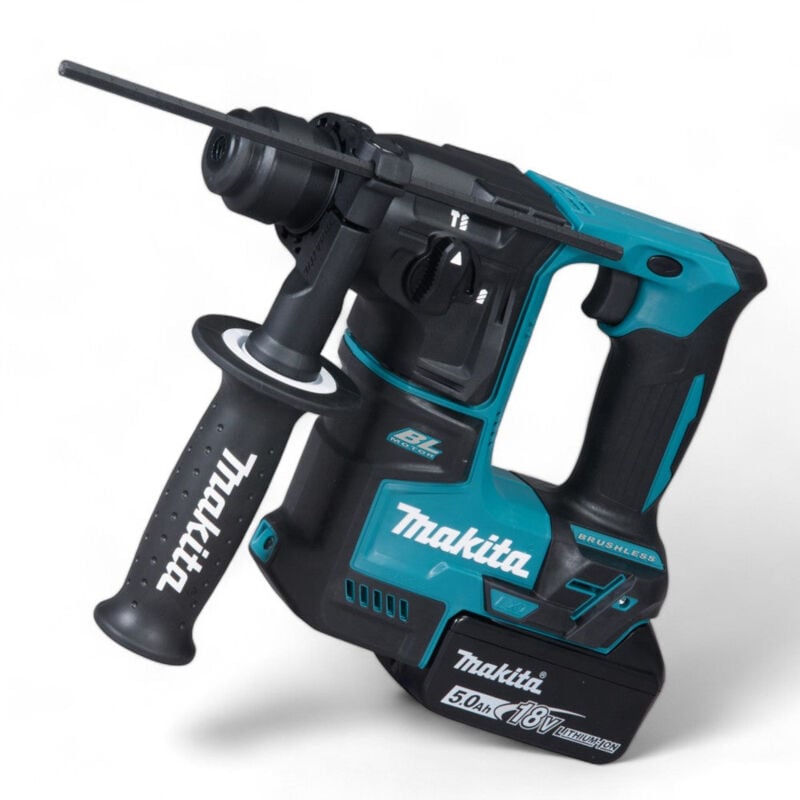 foto del prodotto makita tassellatore lxt sds plus bl a batteria dhr171rtj 18v 5,0ah professional