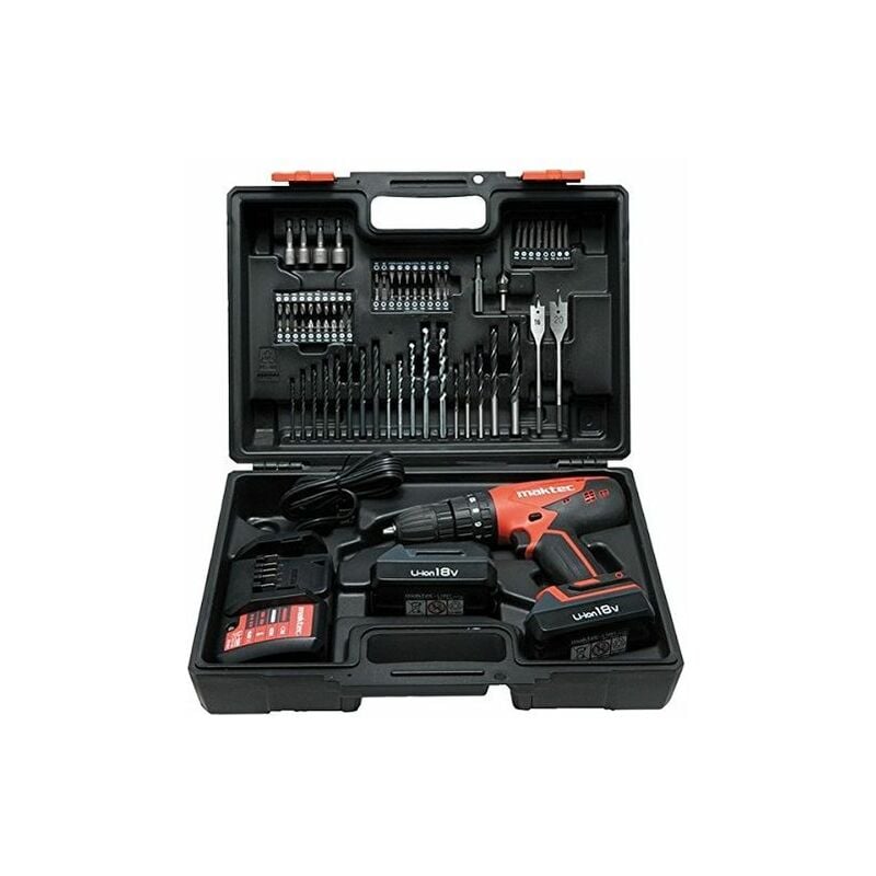foto del prodotto makita trapani batteria maktec mt081x100 18v li perc 2b