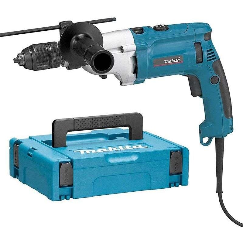 foto del prodotto makita trapano a percussione 13mm 1010w valigetta mak pac hp2071fj