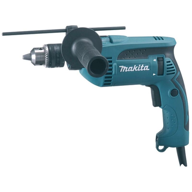 foto del prodotto makita trapano a percussione hp1640 680 w 