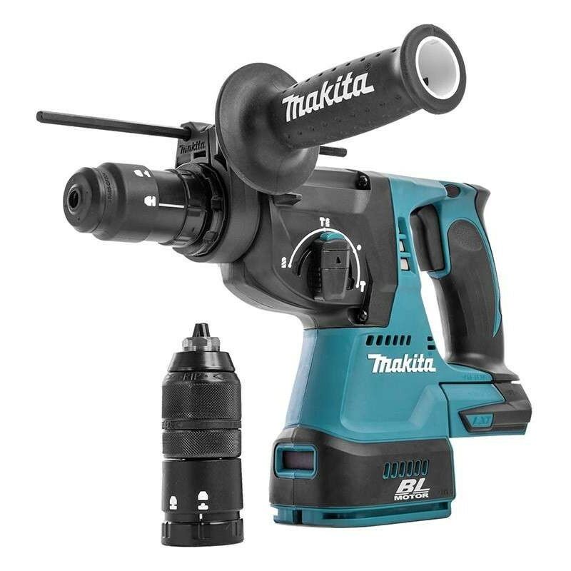 foto del prodotto makita trapano a scalpello dhr243z 24 mm 18v 2.0j sds plus prodotto singolo 