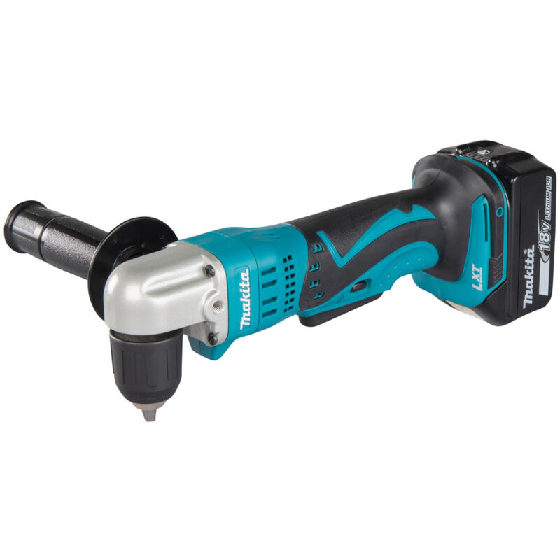 foto del prodotto makita trapano angolare a batteria dda351rtj, 18v, 2x 5,0 ah e caricabatterie in makpac