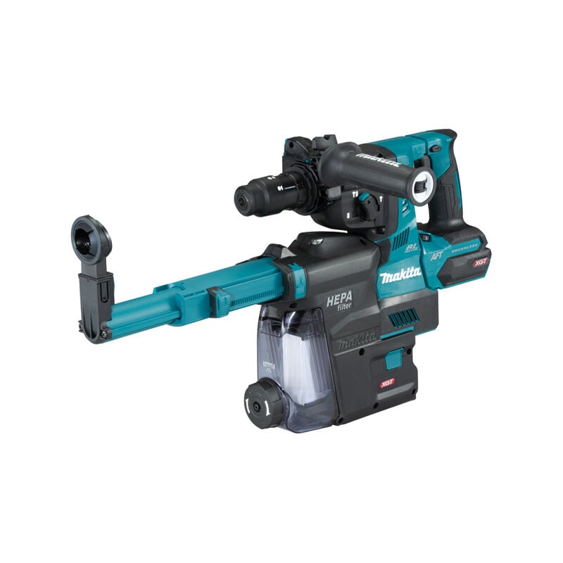 foto del prodotto makita trapano sds plus 40 v max li ion 28 mm senza batteria hr002gz05