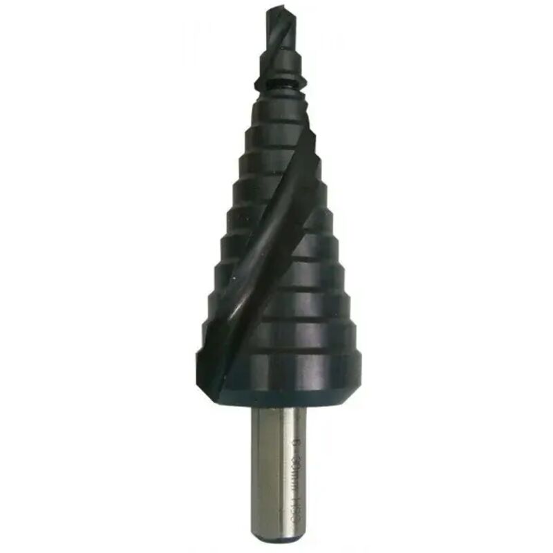 foto del prodotto makita utensile conico a gradino con taglienti alto rendimento per inox 6 37 x 12
