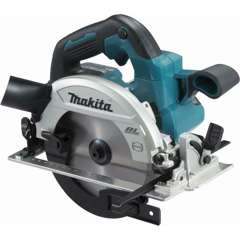 foto del prodotto makita utensili sega circolare a batteria 18v 165 mm, senza batteria e caricabatterie dhs660zj