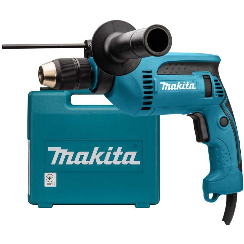 foto del prodotto makita utensili trapano a percussione 680 w hp1641k