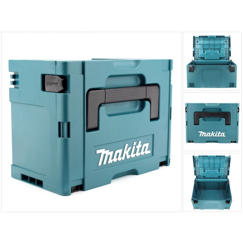 foto del prodotto makita valigetta in plastica makpac 3 senza inserto 821551 8 