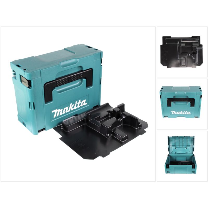 foto del prodotto makita valigetta makpac 2 1x inserto per trapani bhp dhp bdf ddf btd dtd 8379164 