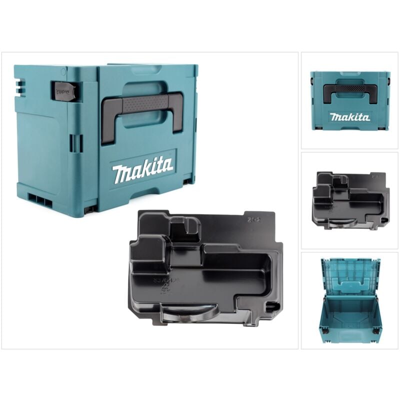 foto del prodotto makita valigetta makpac 3 1x inserto per bss dss 610