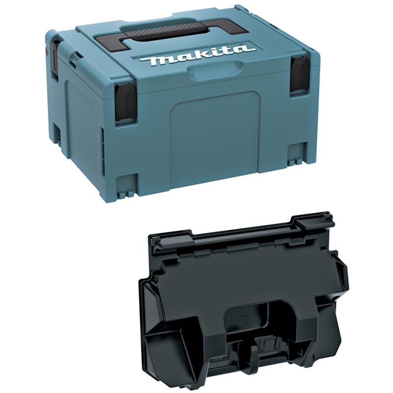 foto del prodotto makita valigetta makpac 3 vassoio power set dc18rd 4 batterie 839205 3 