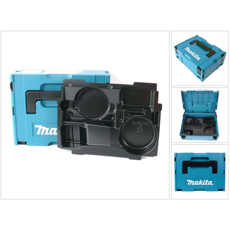 foto del prodotto makita valigetta portautensili makpac 2 inserto per bga dga 452