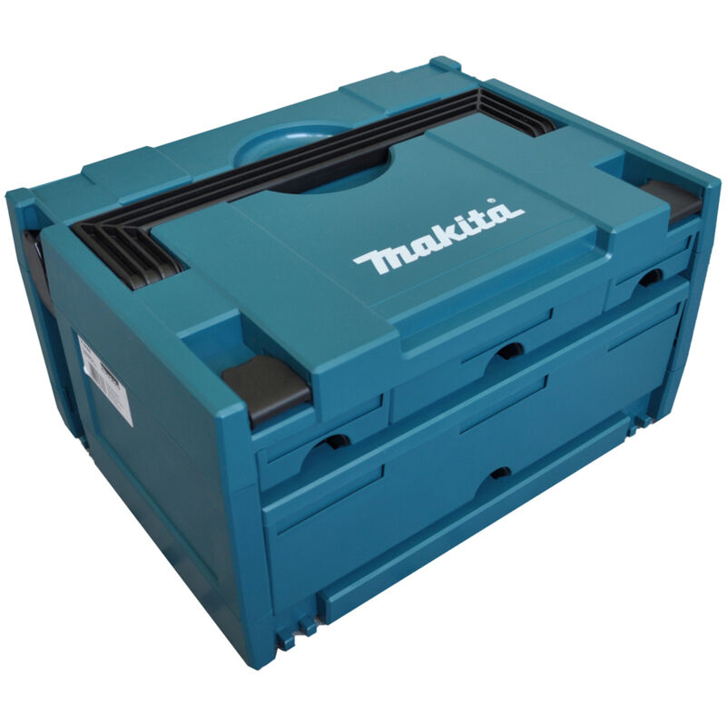 foto del prodotto makita valigia di sistema makstor modello 3.4 p 84311, 4 cassetti, makpac