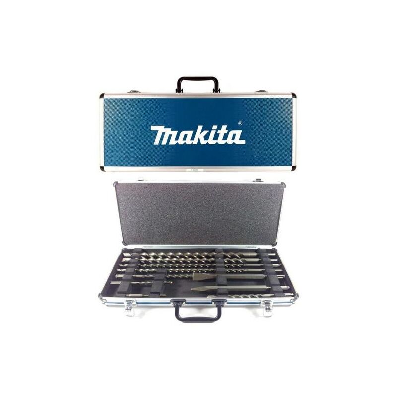 foto del prodotto makita zestaw d ut i wierte sds plus 10szt. walizce d 42385 