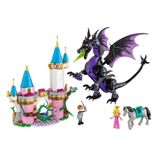 foto del prodotto malefica drago lego 43240 disney princess