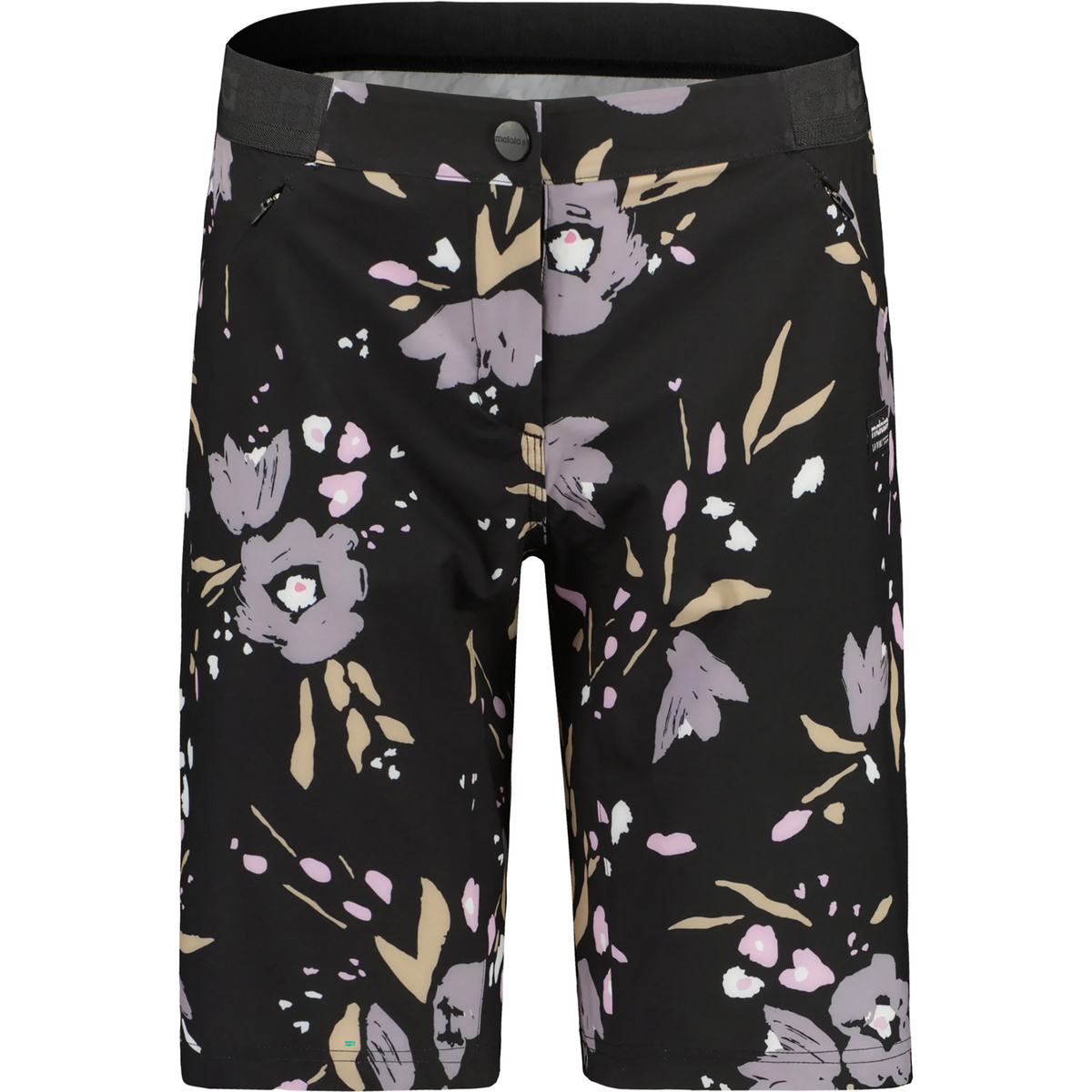 foto del prodotto maloja donna pantaloni mtb corti anemonam. printed