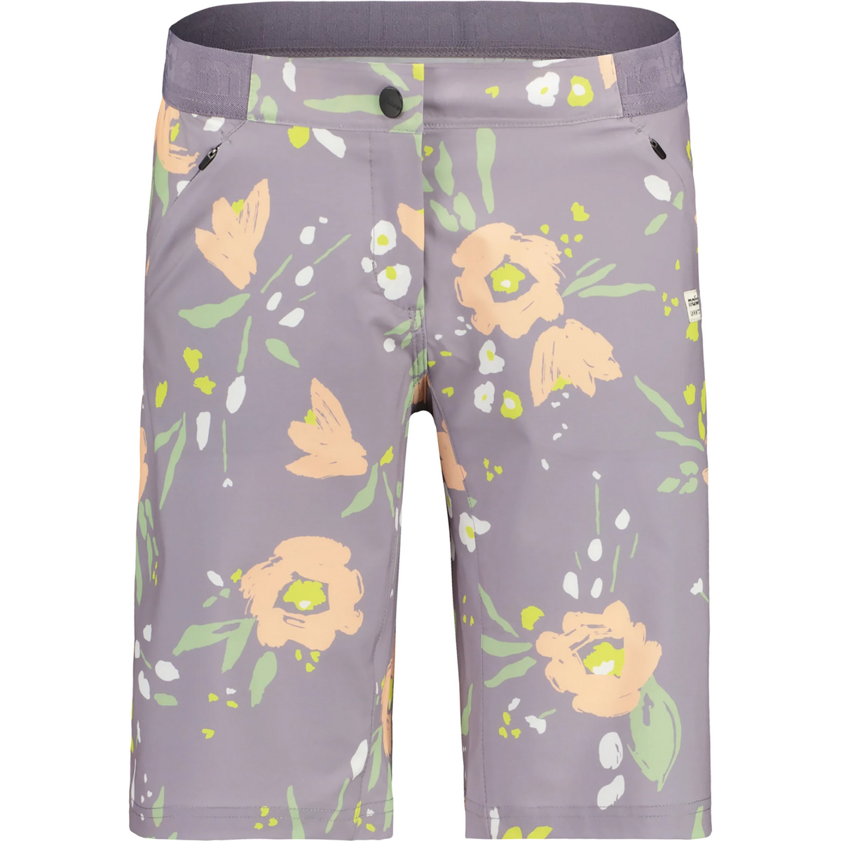foto del prodotto maloja donna pantaloni mtb corti anemonam. printed