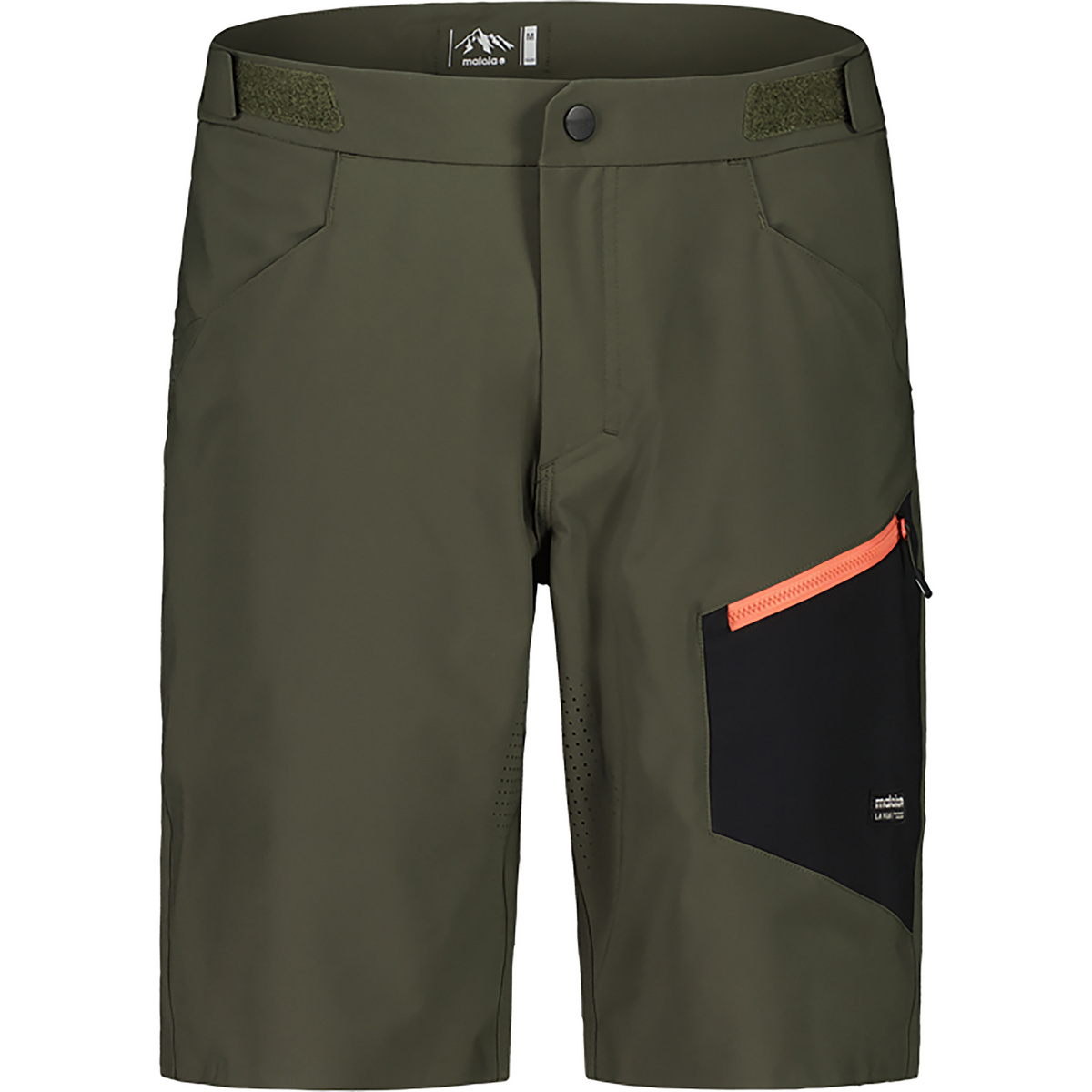 foto del prodotto maloja uomo pantaloni mtb corti fuornm.