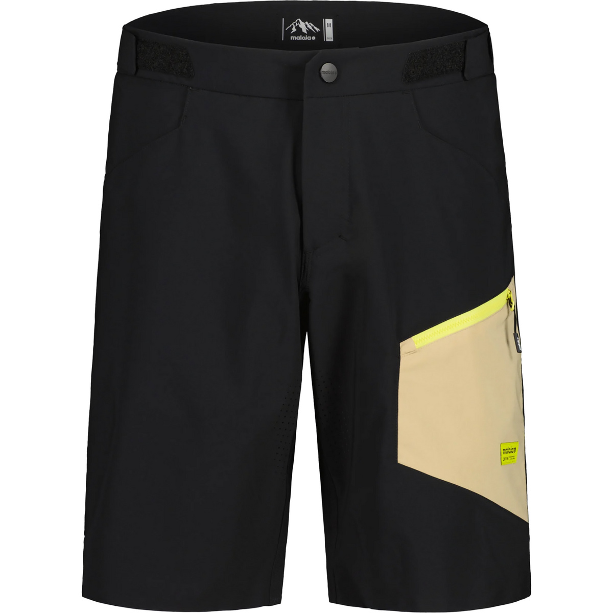 foto del prodotto maloja uomo pantaloni mtb corti fuornm.