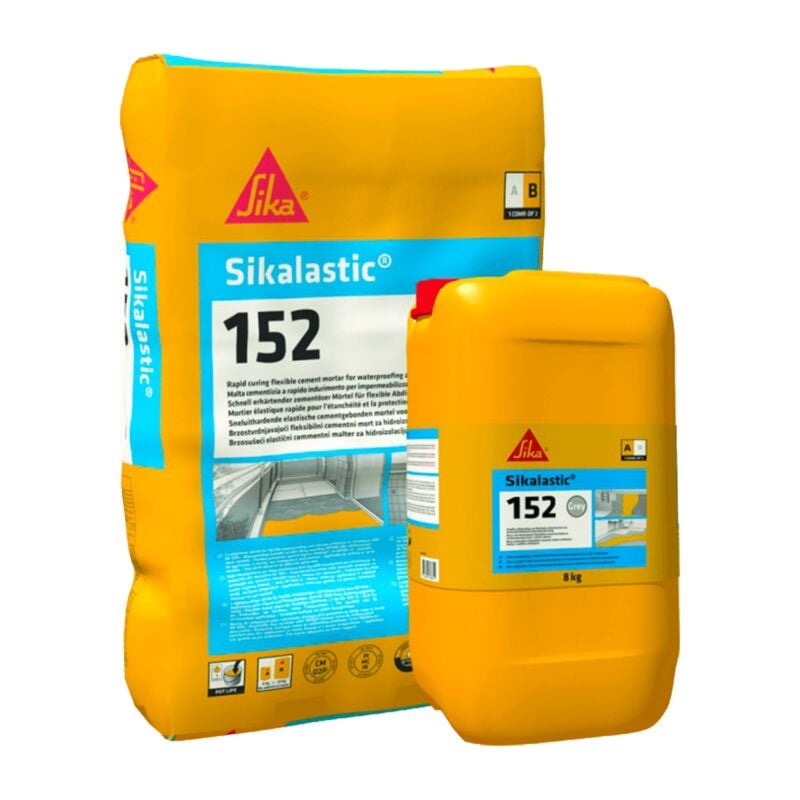 foto del prodotto malta cementizia elastica sika lastic 152 a b conf. 33 kg