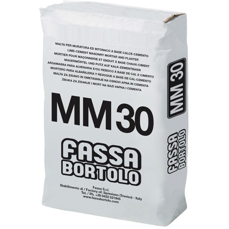 foto del prodotto malta cementizia per muratura 'mm30' kg. 5