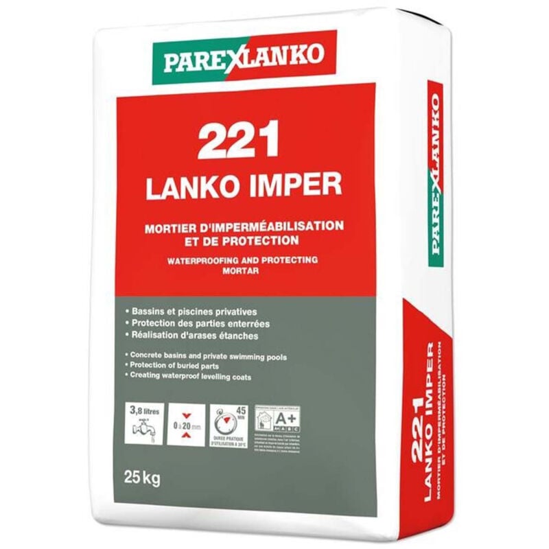 foto del prodotto malta impermeabilizzante per finitura piscina hammam lanko imper 25kg