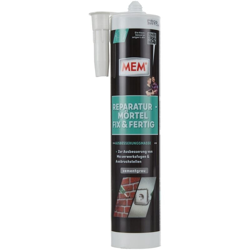 foto del prodotto malta per riparazione fix e pronta da 300 ml, acrilico, grigio 500600 mem