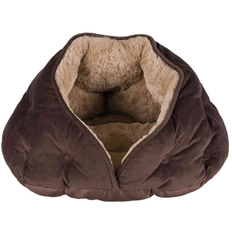 foto del prodotto malu igloo 47 27 41cm colore marrone marrone chiaro