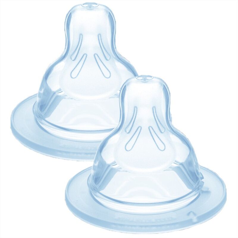 foto del prodotto mam set 2 tettarelle 2 mesi in silicone misura 2 flusso lento 