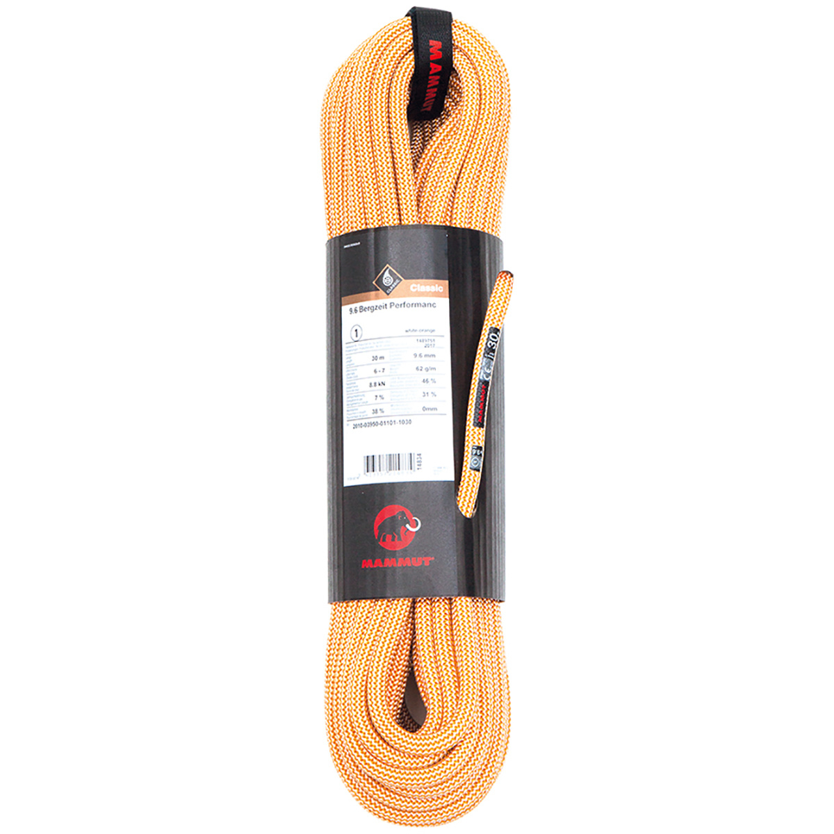 foto del prodotto mammut corda da arrampicata bergzeit performance 9.6