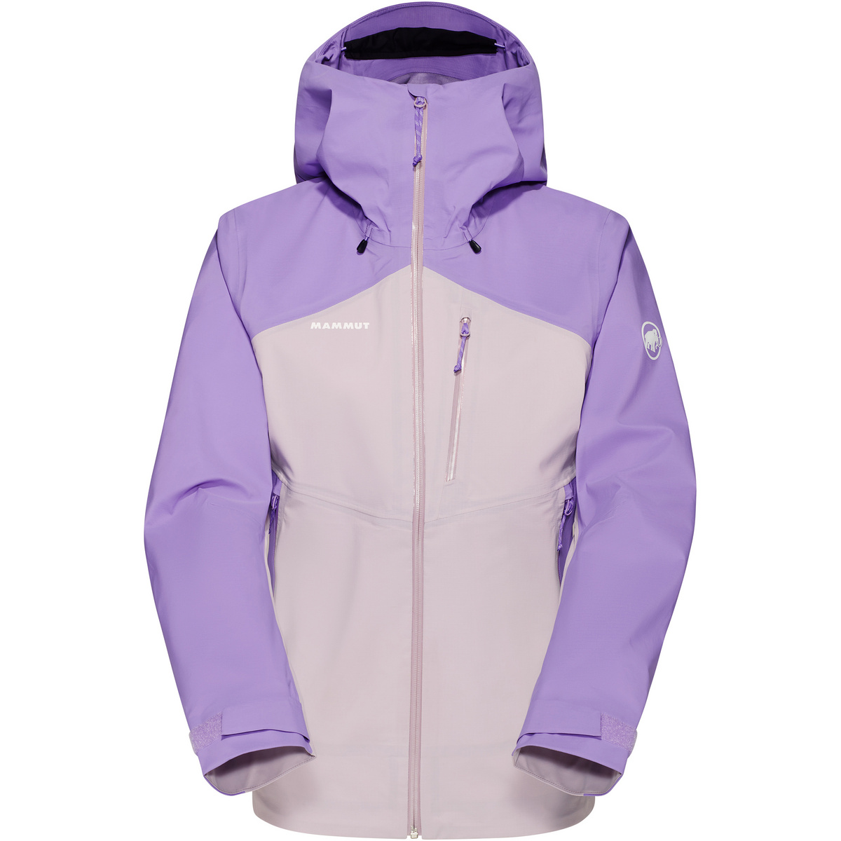 foto del prodotto mammut donna giacca con cappuccio alto guide hs