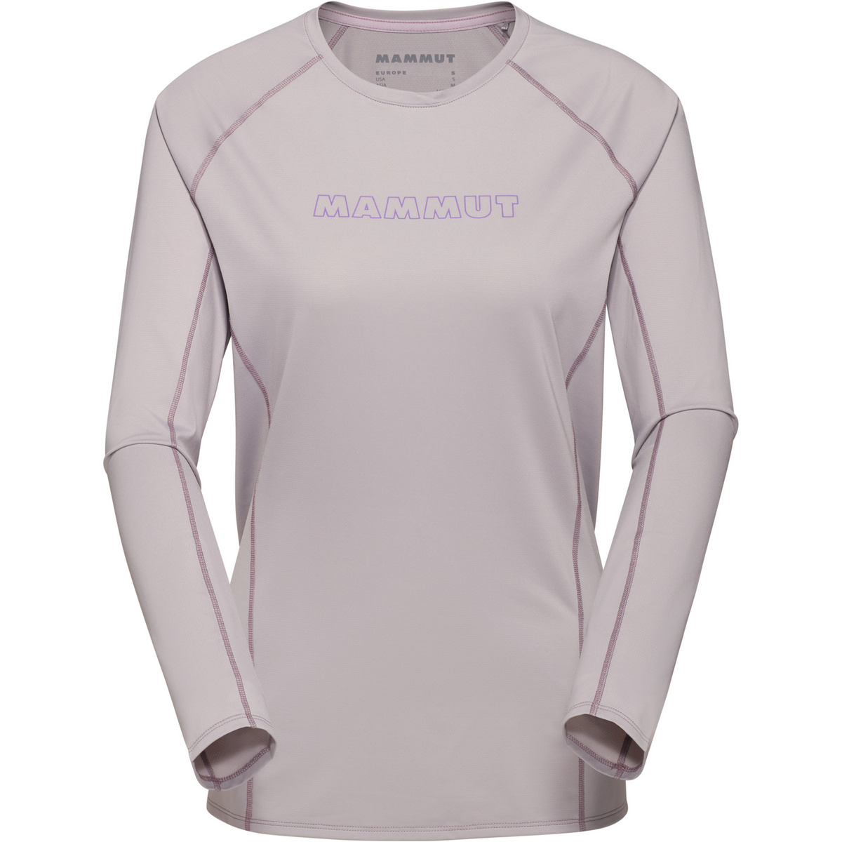 foto del prodotto mammut donna maglia a manica lunga selun fl logo