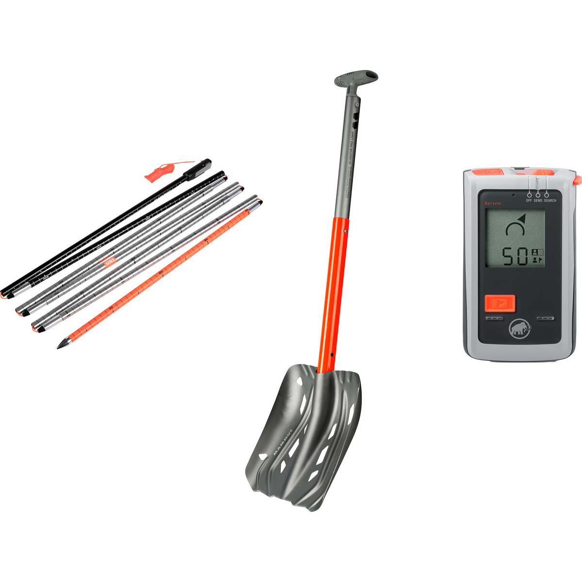 foto del prodotto mammut set arva barryvox package pro light