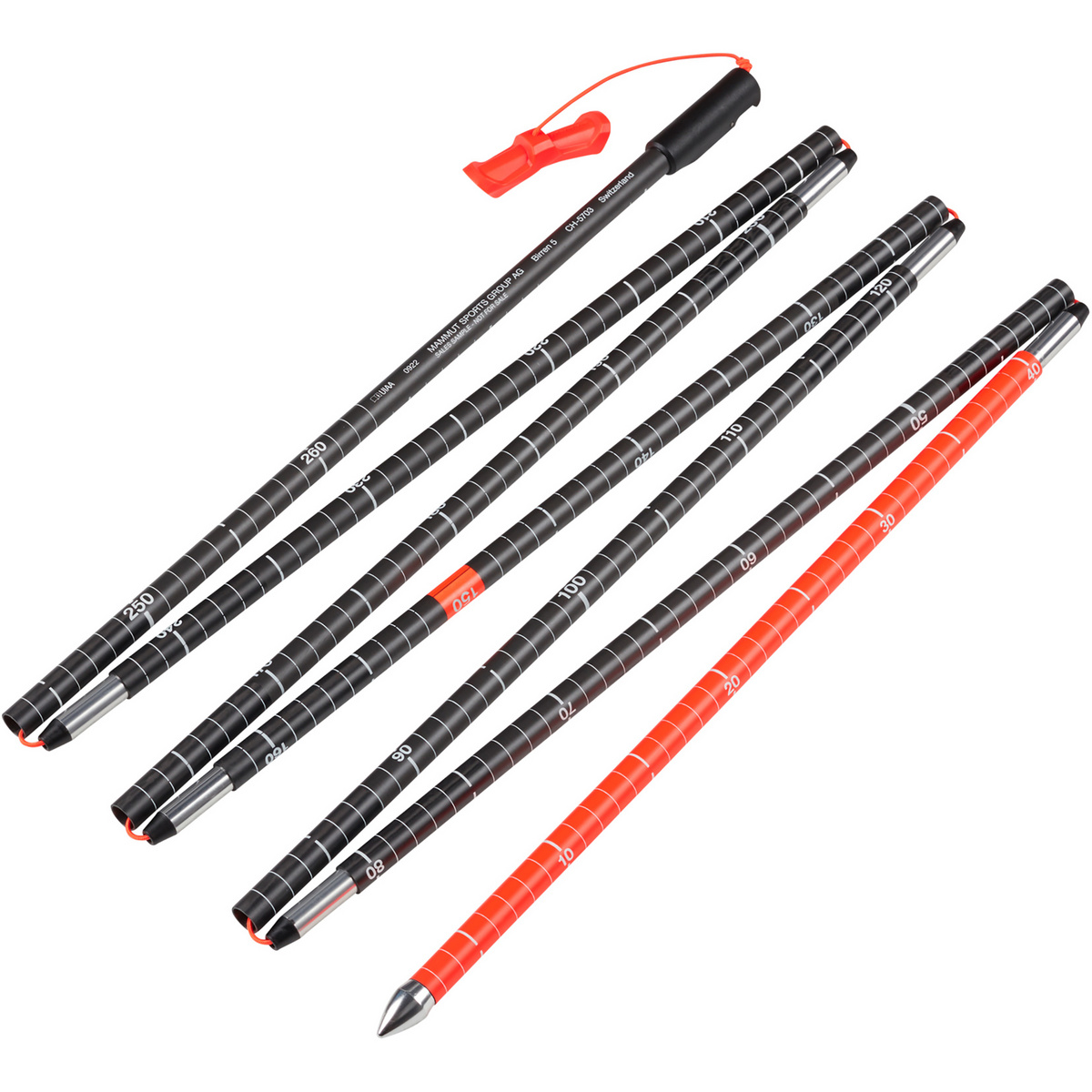 foto del prodotto mammut sonda da valanga carbon probe 280 speed lock