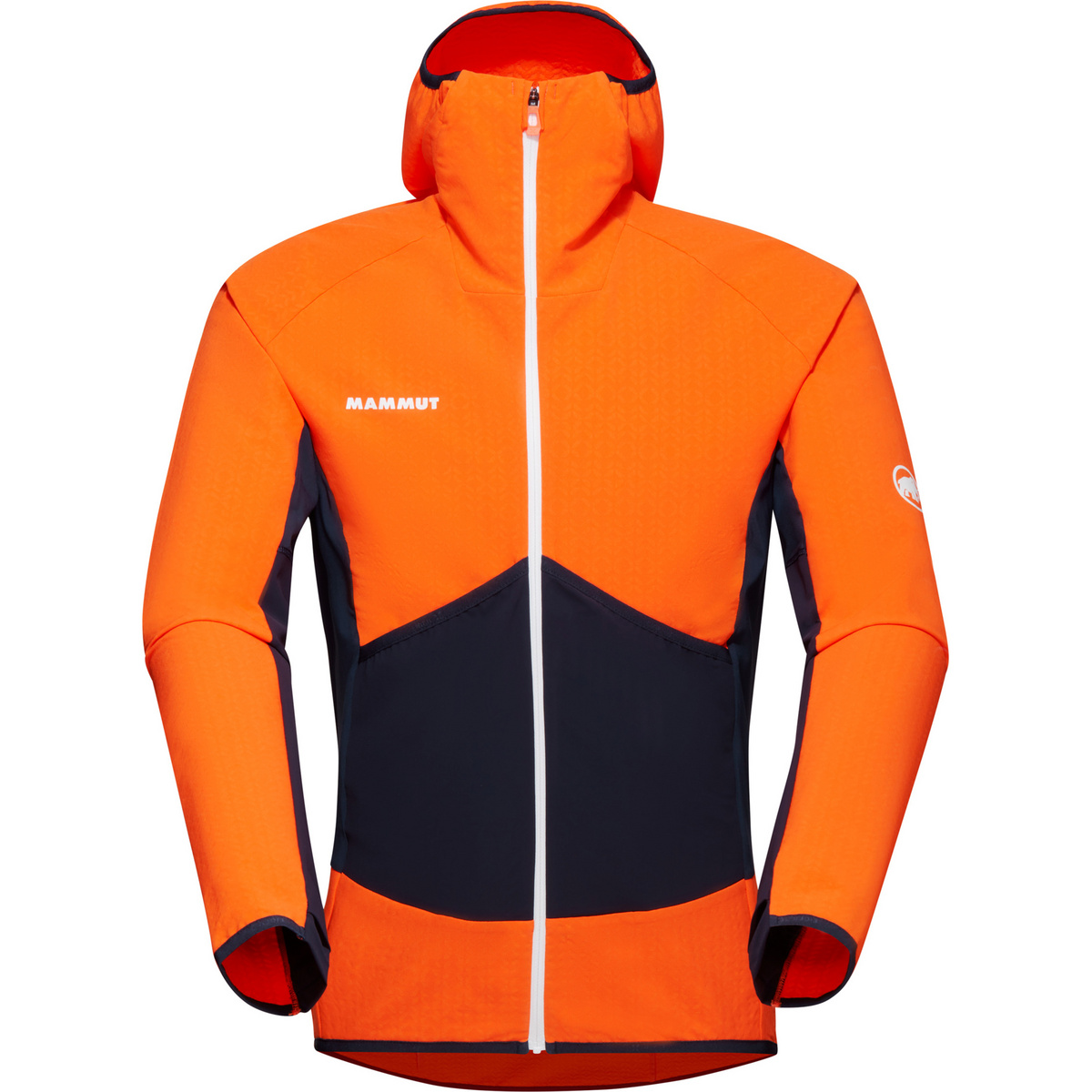 foto del prodotto mammut uomo giacca ibrida con cappuccio eiger speed ml