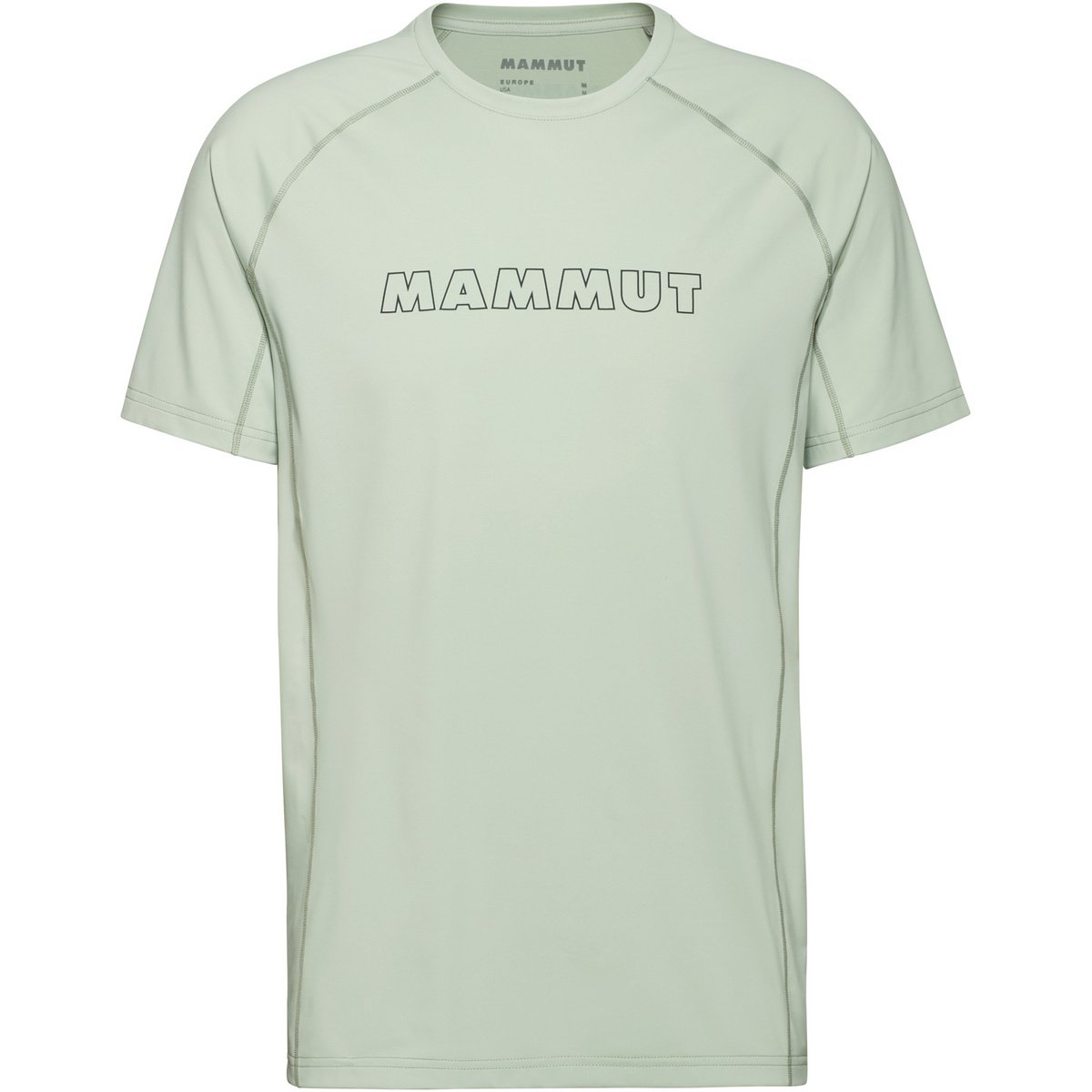 foto del prodotto mammut uomo maglia a manica corta selun fl logo