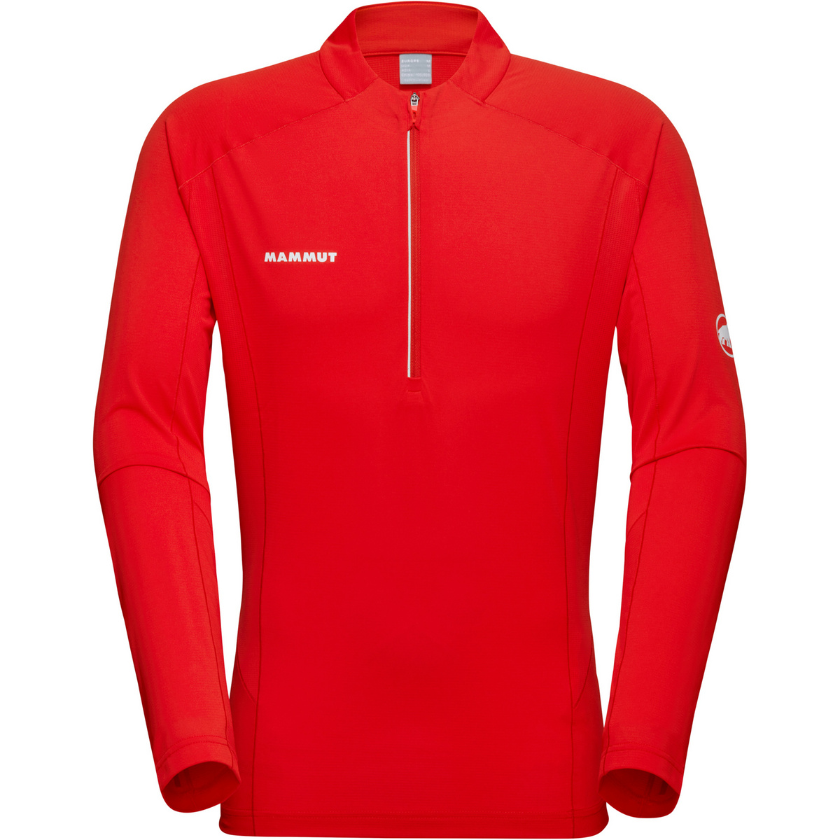 foto del prodotto mammut uomo maglia mezza zip a maniche lunghe aenergy fl