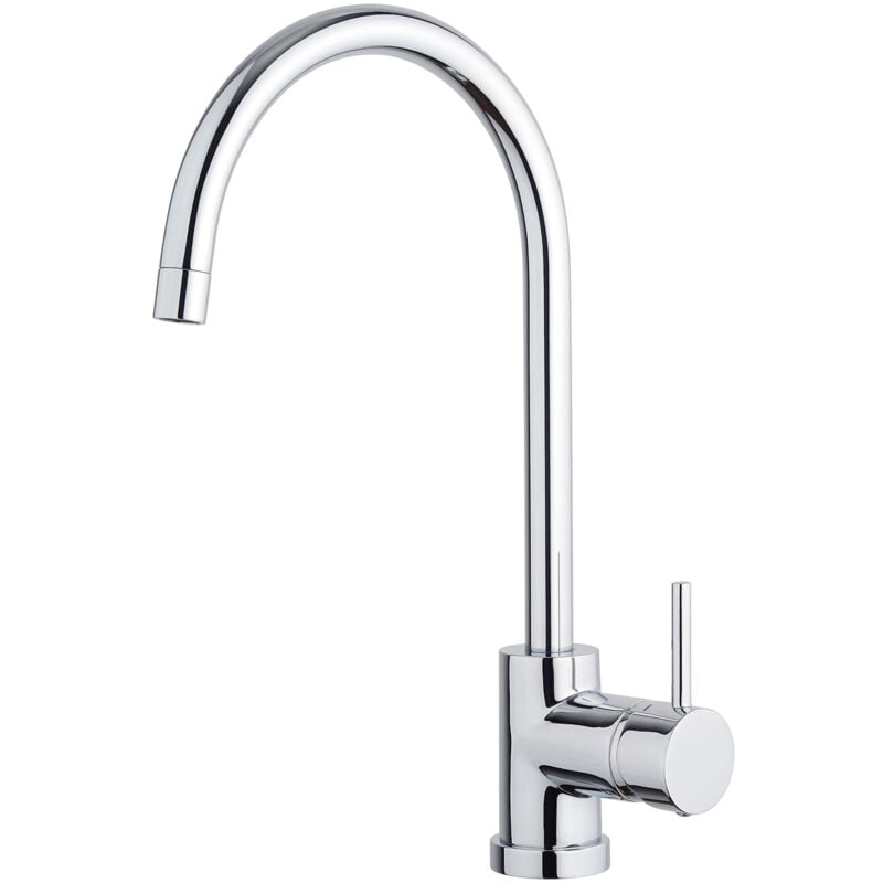 foto del prodotto mamoli banana simply swivel rubinetto cucina tradizionale a bocca alta e girevole codice prod 720600000001