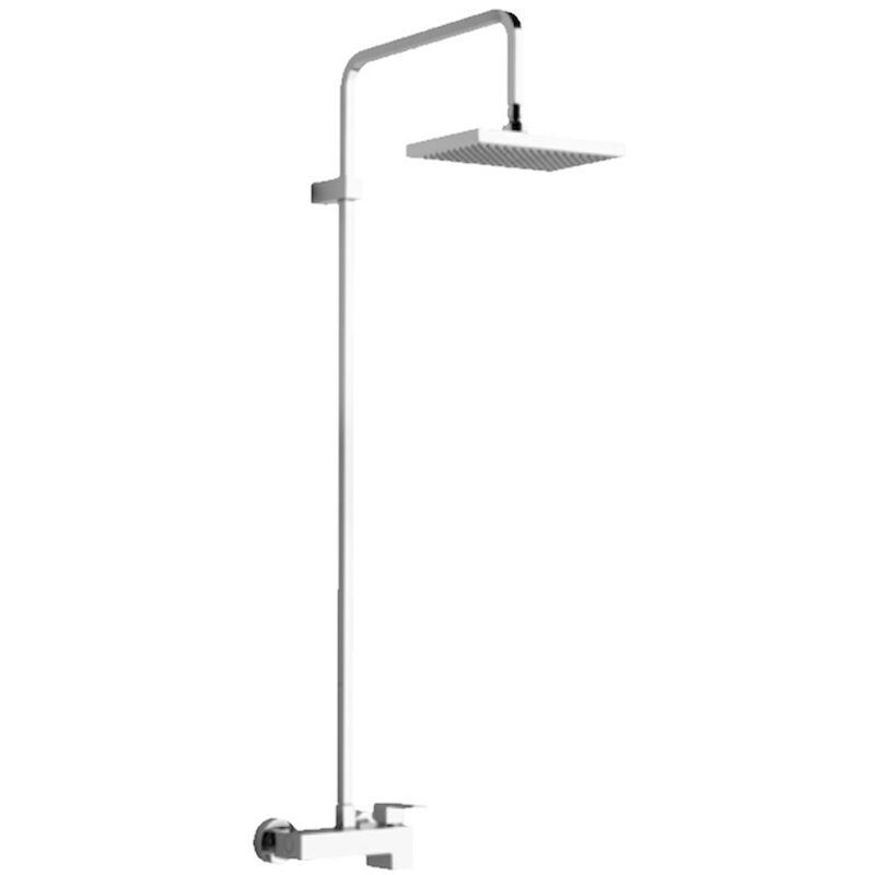 foto del prodotto mamoli feel 3849 pe p e mix doccia incasso cromo parte esterna codice prod 3846pe00d101