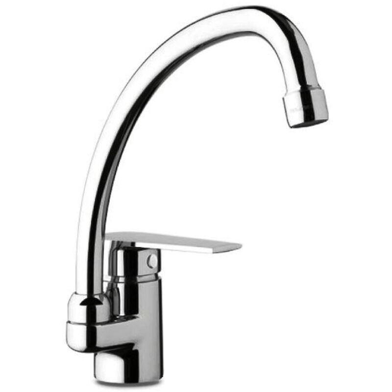 foto del prodotto mamoli logos rubinetto cucina tradizionale a bocca alta codice prod 77290744l001
