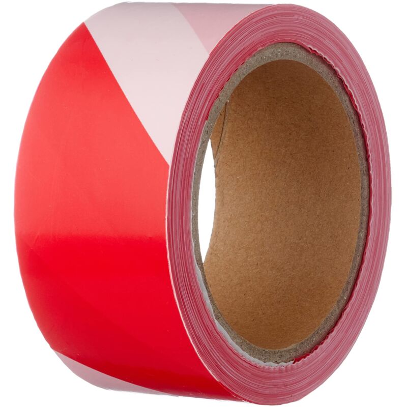 foto del prodotto manax nastro di bloccaggio, larghezza 48 mm, rosso bianco, 100 m