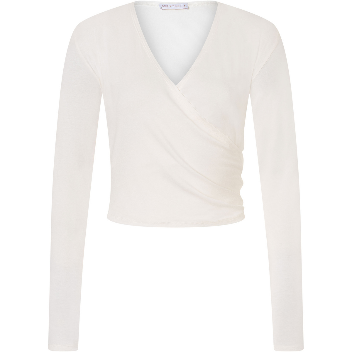 foto del prodotto mandala donna maglia a manica lunga wrap