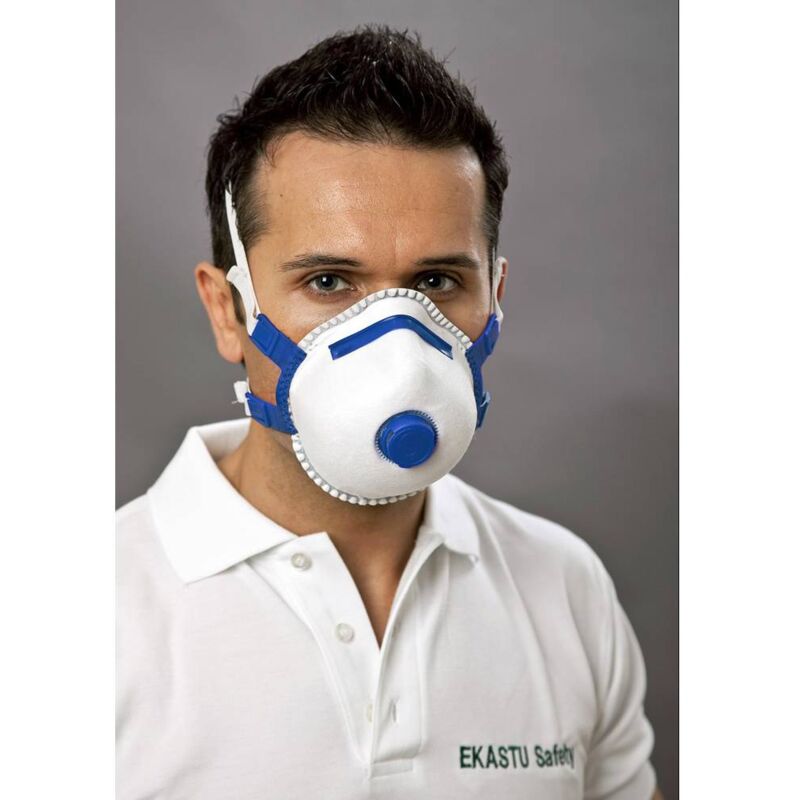 foto del prodotto mandil soft v 412 084 mascherina antipolvere con valvola ffp2 5 pz. ekastu