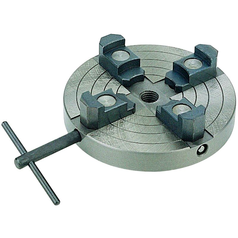 foto del prodotto mandrino a 4 griffe indipendenti 12 132 mm per tornio da legno fartools