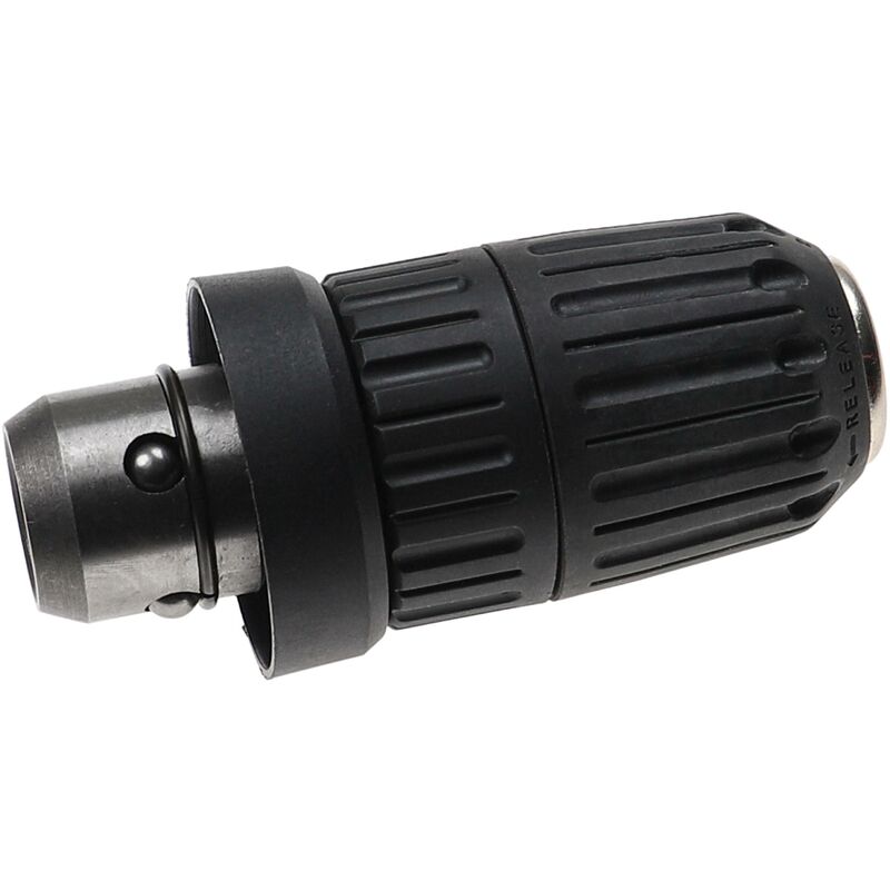 foto del prodotto mandrino a cambio rapido compatibile con bosch gbh 2 26 dfr, gbh 2 26 f, gbh 2 28 dfvavvitatori a batteria, trapani, nero vhbw