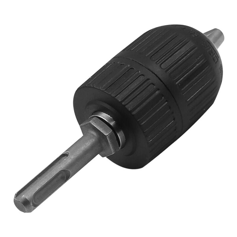 foto del prodotto mandrino autoserrante a sgancio rapido da 13 mm, adattatore sds per punta da trapano a percussione sollbry