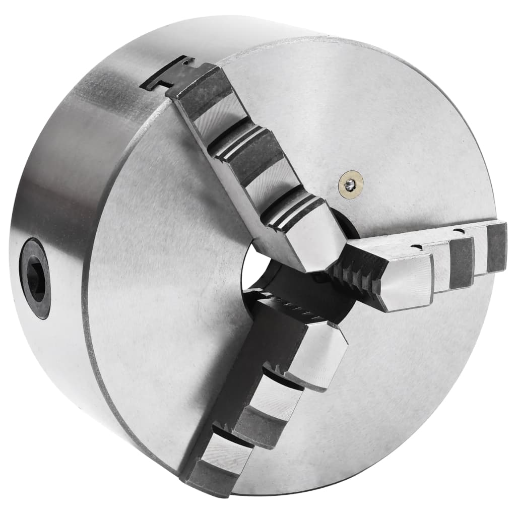foto del prodotto mandrino per tornio a 3 griffe autocentrante 160 mm in acciaio cod mxl 40055