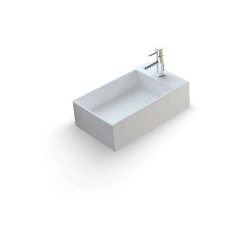 foto del prodotto manea d bacino rettangolare sospeso lavabo